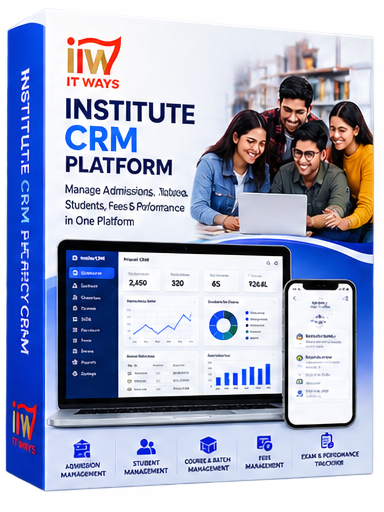 Institute CRM Dashboard Experience