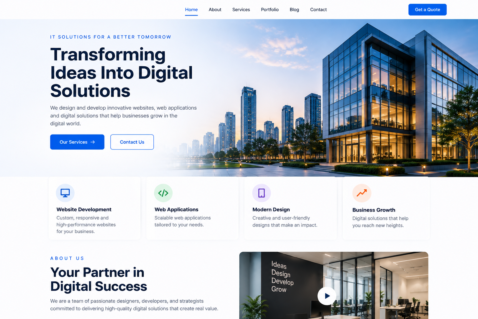 Corporate & Business Websites