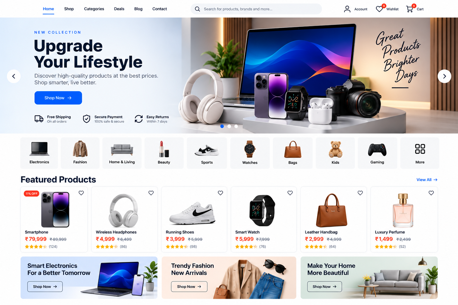 E-commerce Websites